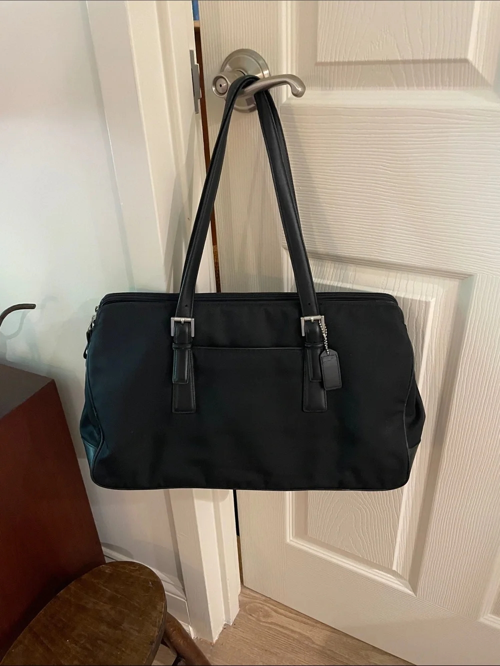 Men’s Coach Black Duffel